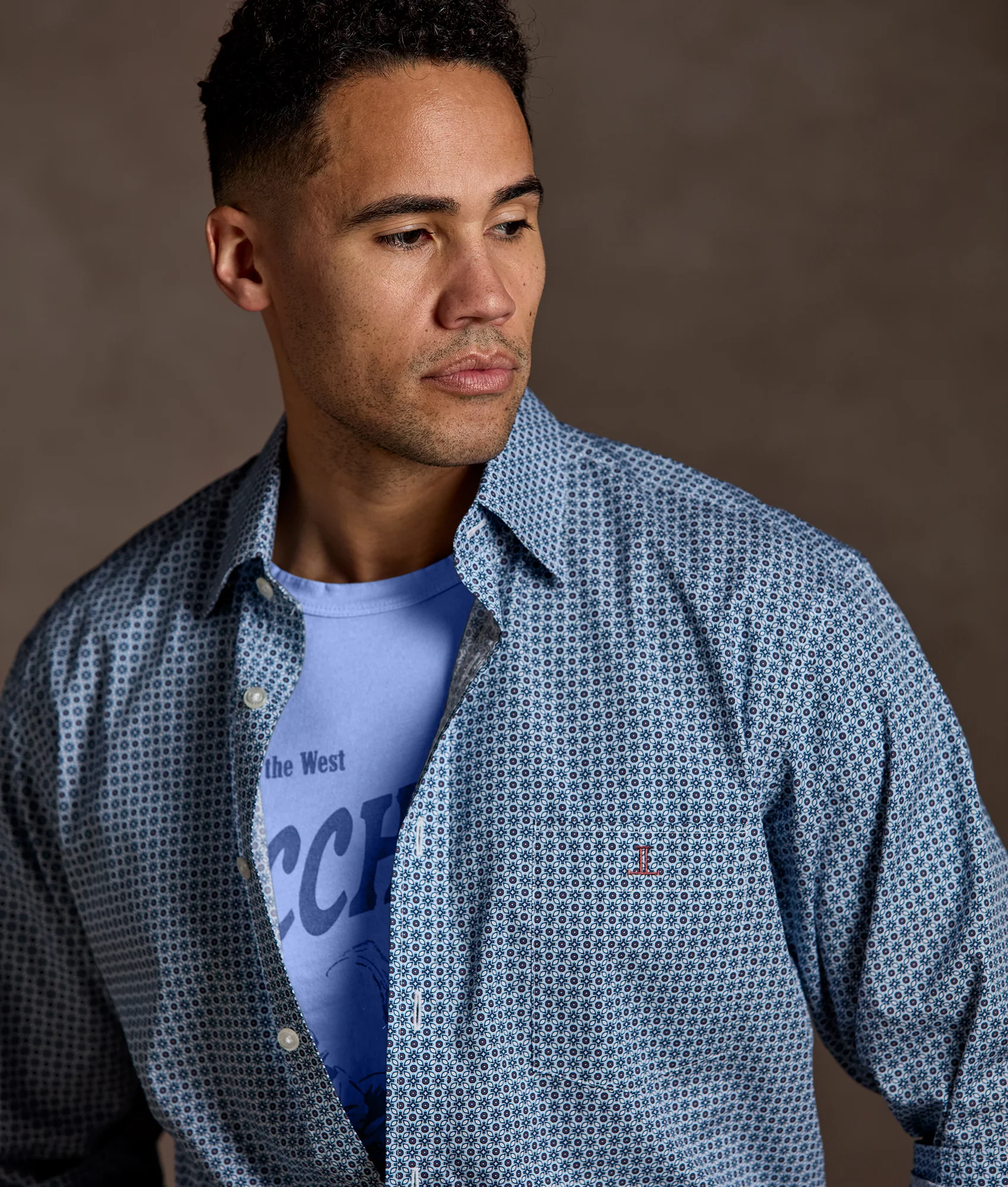 Spaghetti Western Tee - Blue Jean