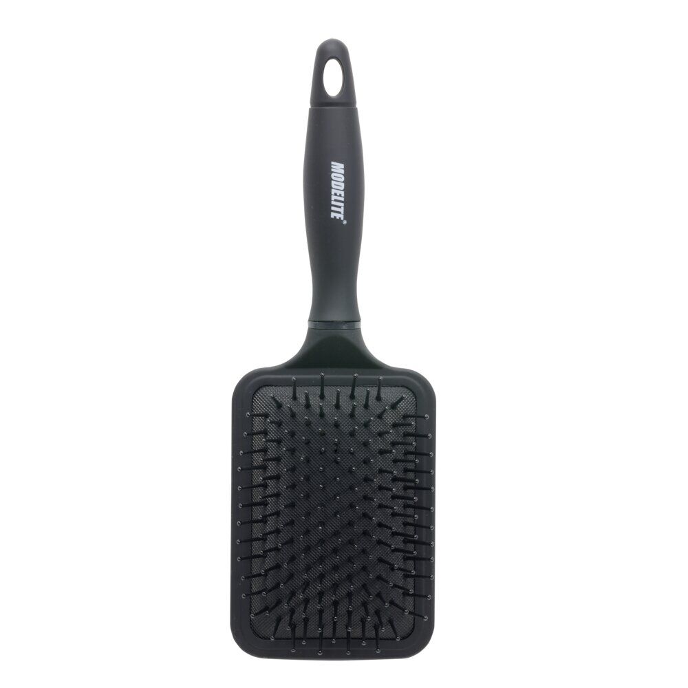 Brosse pneumatique large picots perlés pvc noir