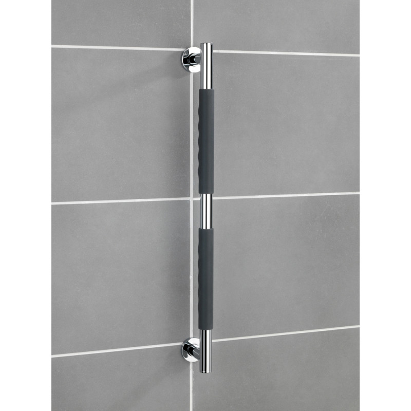 Barre d'appui Secura anthracite 65,5 cm WENKO