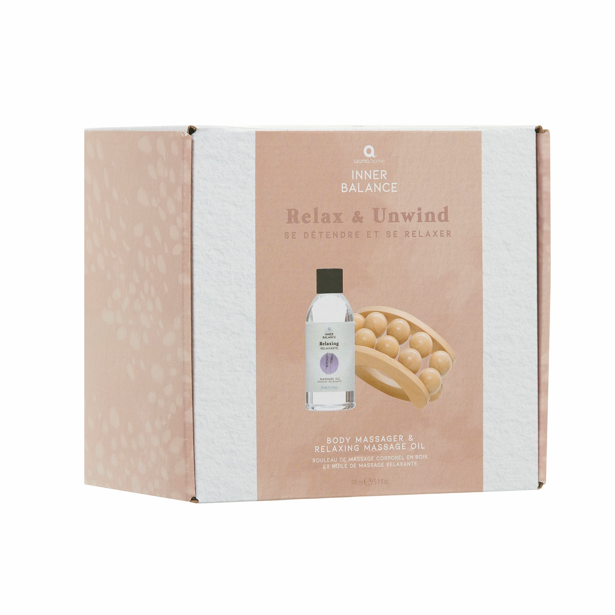 Aroma Home Inner Balance Relax & Unwind Massage Kit