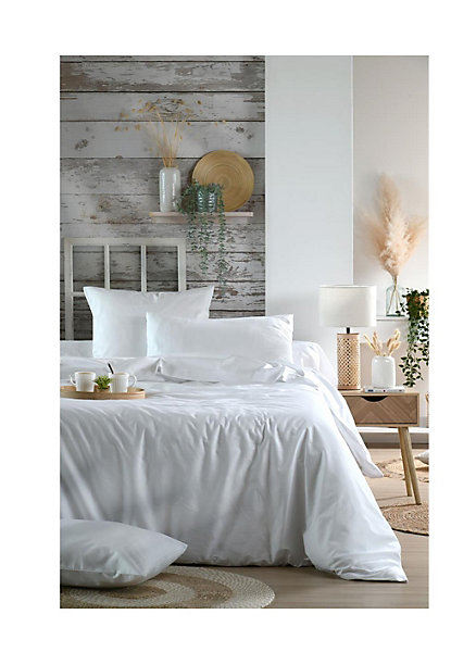 Drap housse percale en coton Nuage