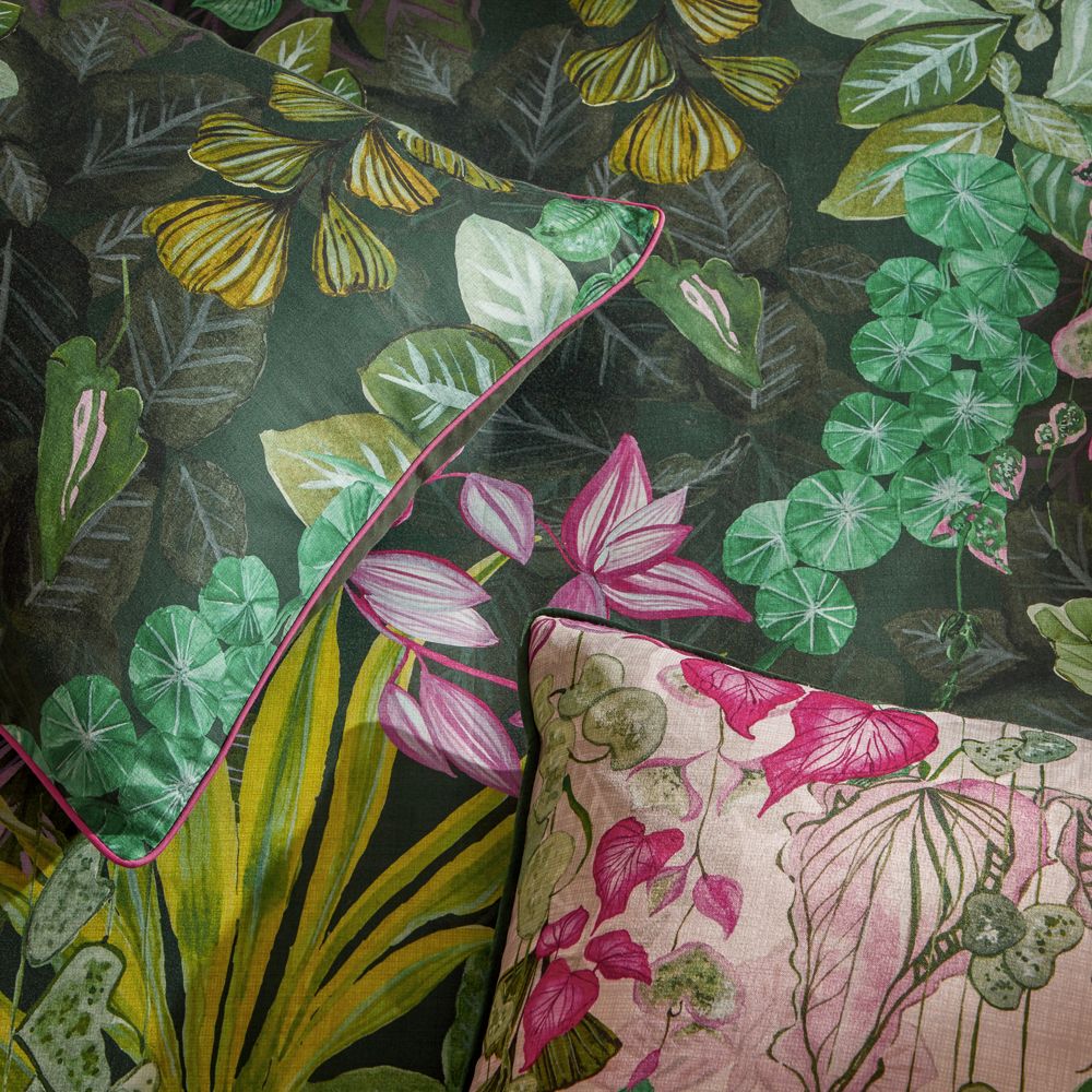 Paoletti Veadeiros Exotic Floral Pillowcase Pair