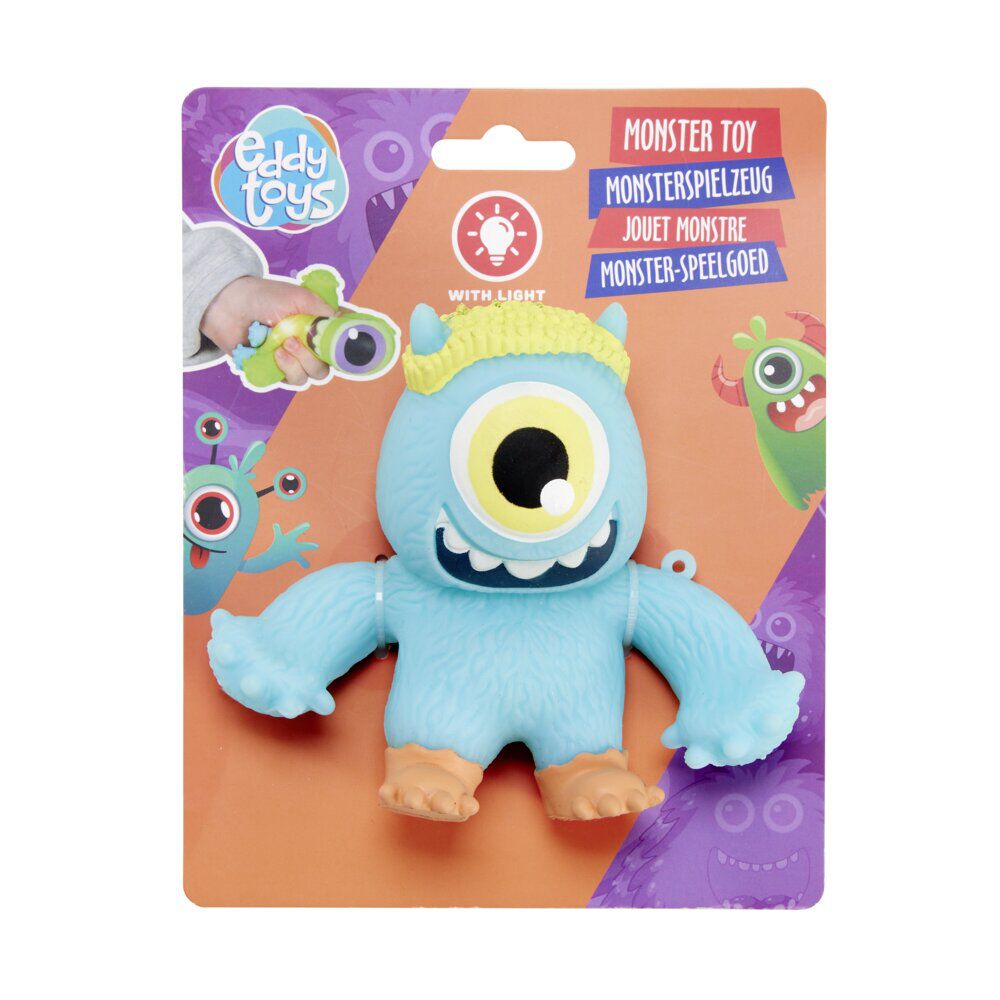 Monstre anti stress caoutchouc 12cm