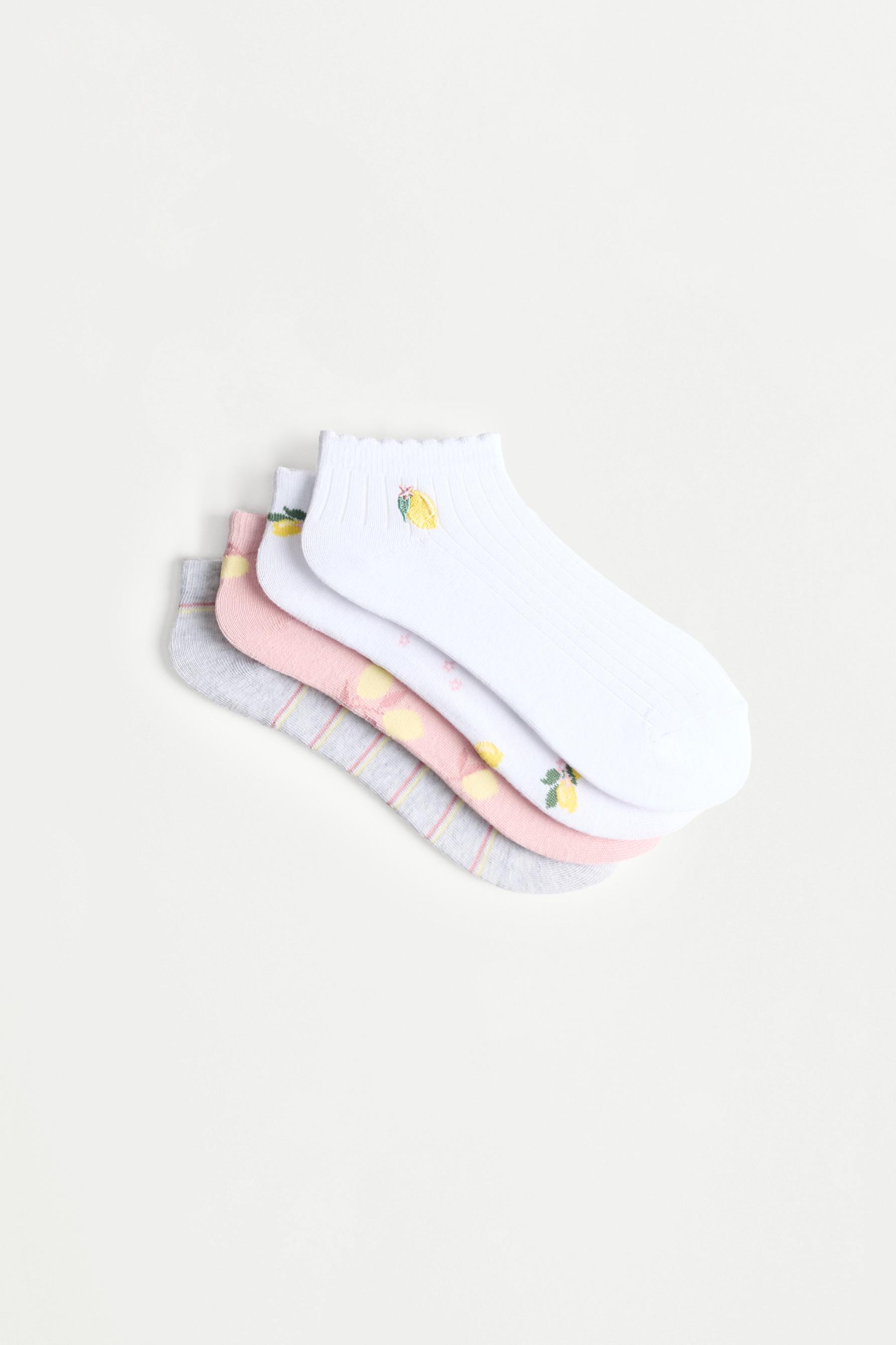 Calcetines tobilleros (Pack 4)
