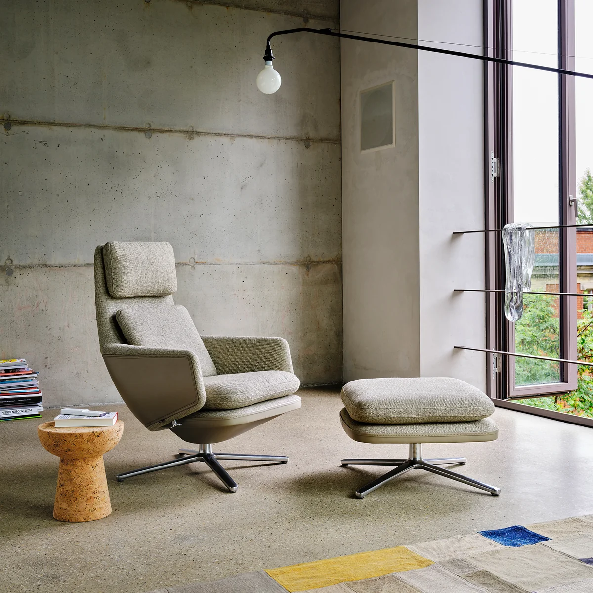 Vitra - Grand Relax Sessel & Ottoman