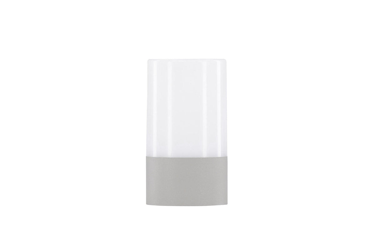 Rebellenclub Buitenlamp Tican - grijs - Ø 10 cm