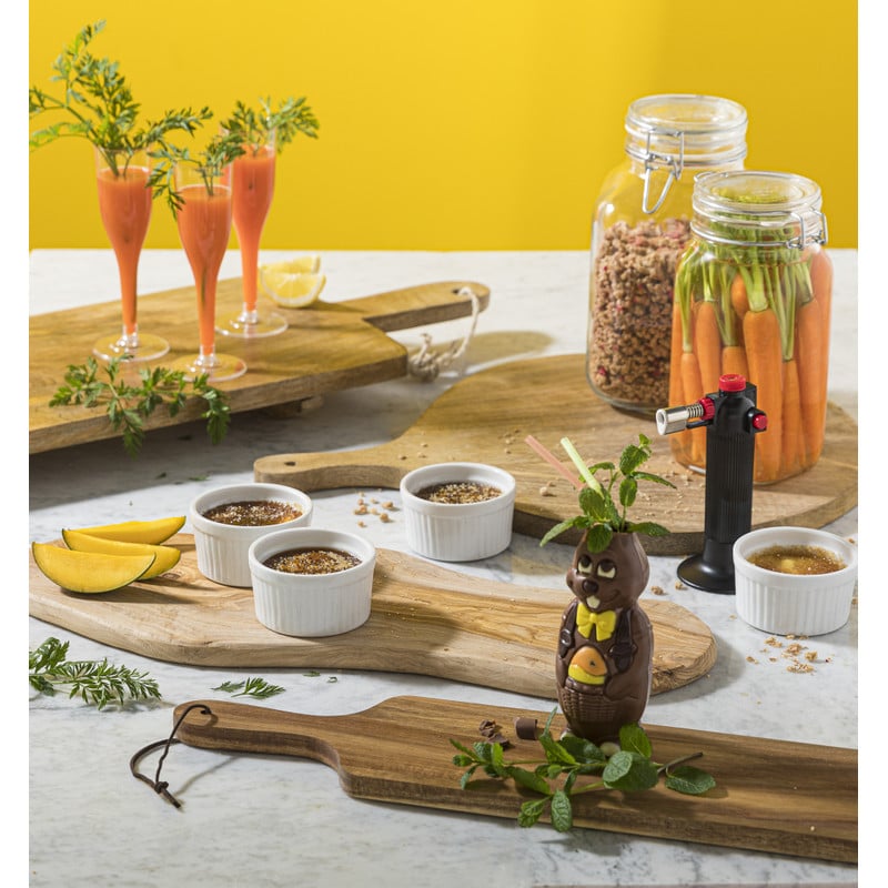 Cr&egrave;me br?l&eacute;e schaaltje - &Oslash;8x5 cm