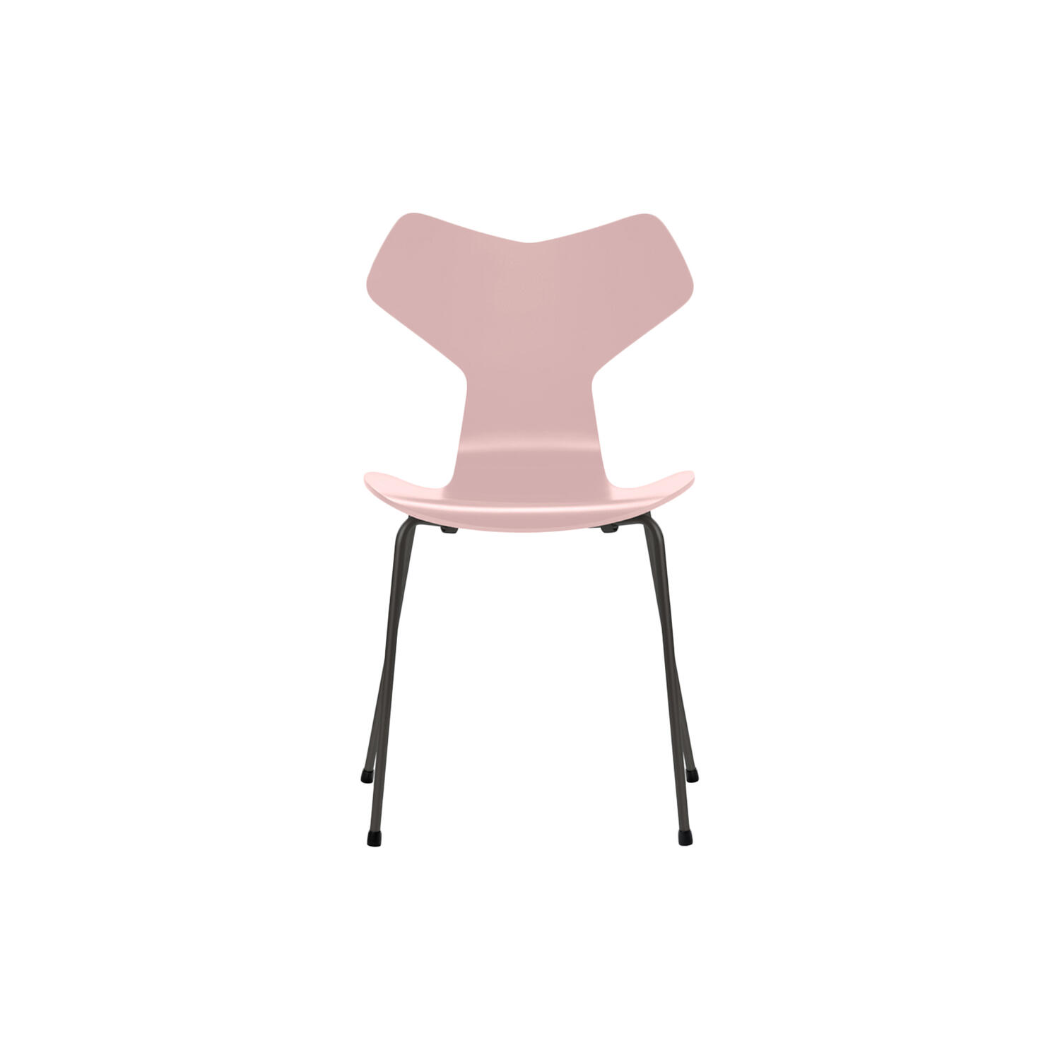 Grand Prix&trade; 3130 fuldlakeret stol, pale rose/warm graphite