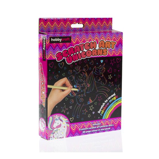 Scratch Art Unicorns