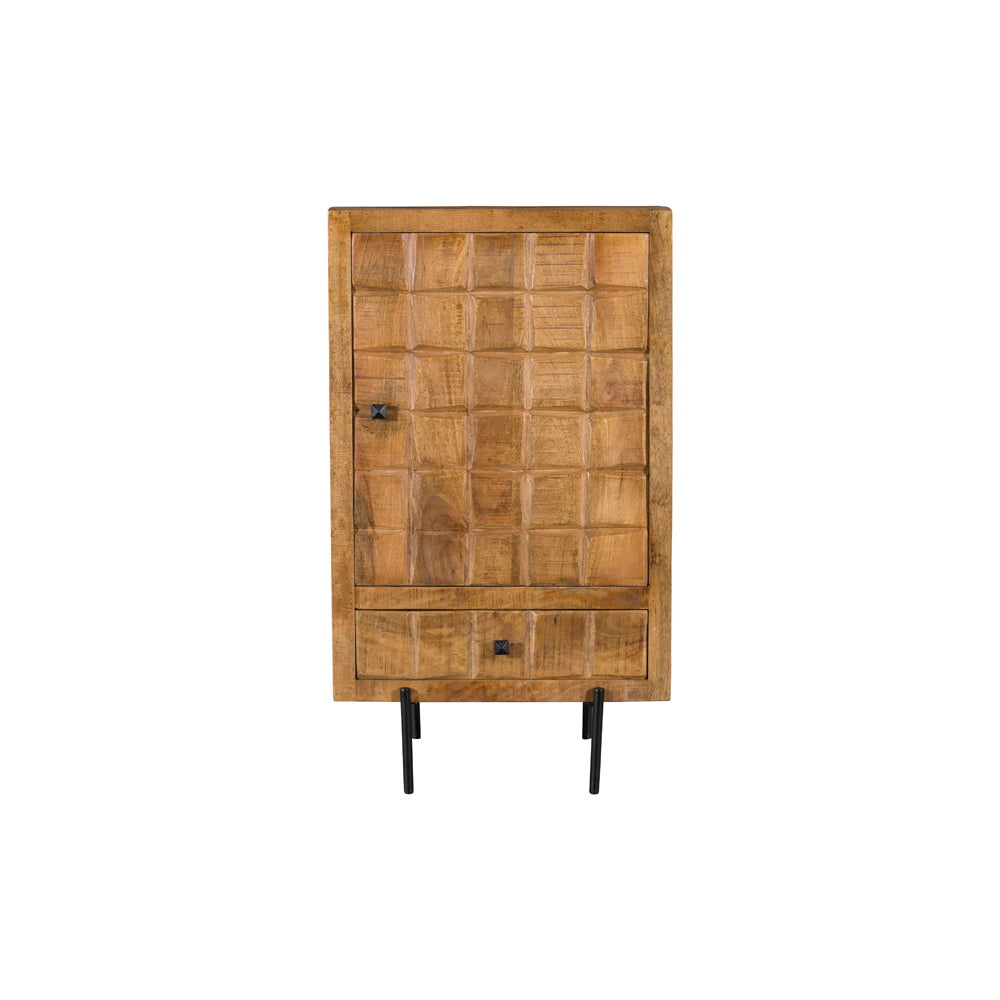 StarFurn Kabinetkast Brandy - Naturel Mangohout - 60x40x103cm