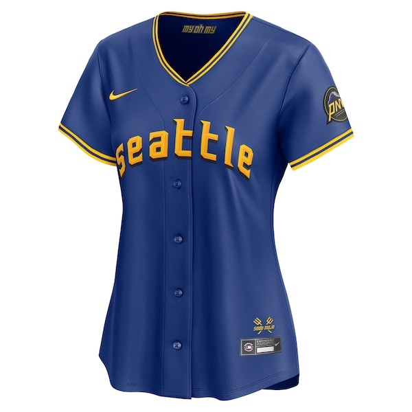 Julio Rodríguez Seattle Mariners Nike Women's City Connect Limited Player Jersey - Royal