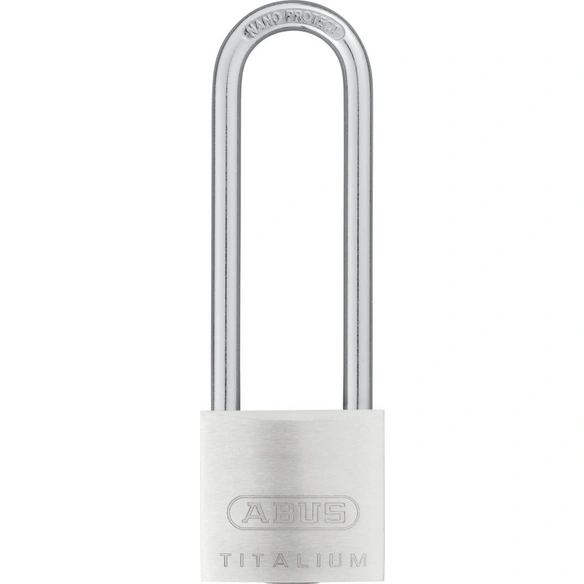 Vorhangschloss, aus Metall, 95 mm Breite, silberfarben