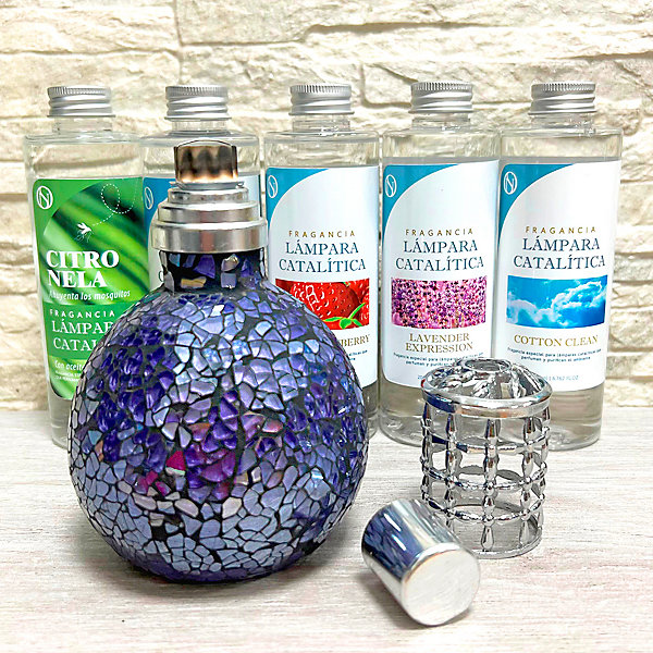 Parfum neutre pour lampe catalytique (200 ml) - Liquide nettoyant neutre : pour nettoyer les mèches et changer les arômes