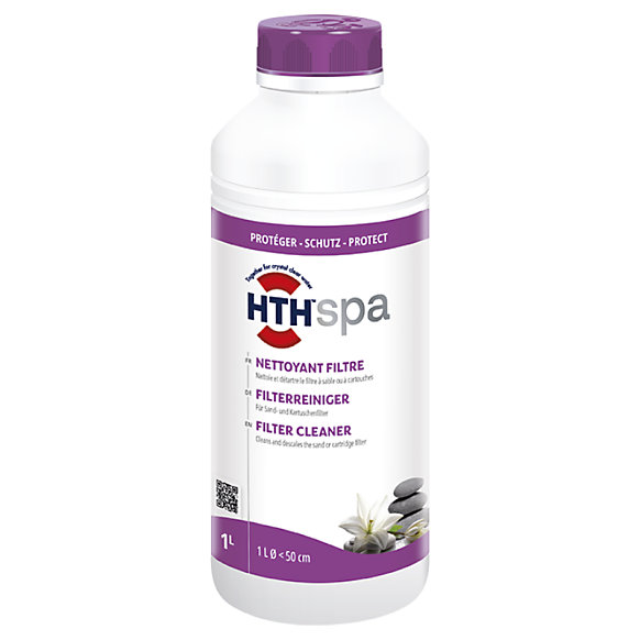 Nettoyant filtre détartrage hth Spa 1 litre - 1 litre