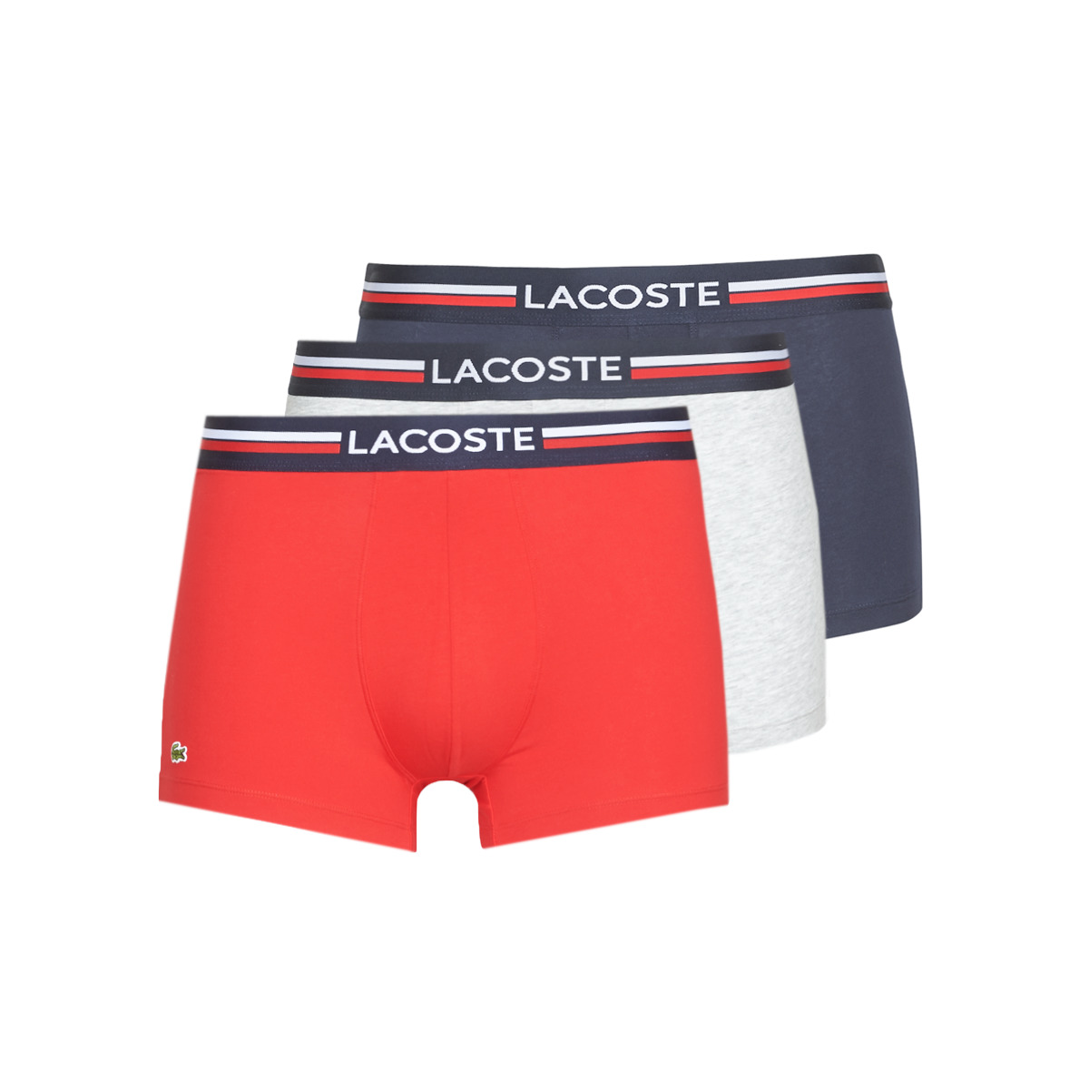 Lacoste - 5H3386-W34 X3 - Marine / Grey / Red
