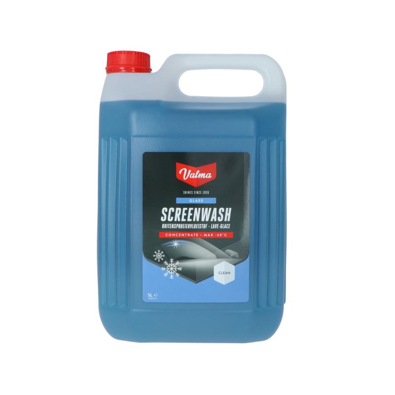 Liquide lave-glace antigel concentré -60°C 5 L VALMA