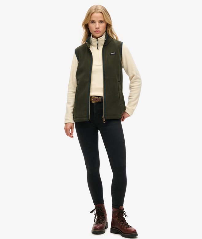 Polar Fleece Half Zip Jumper