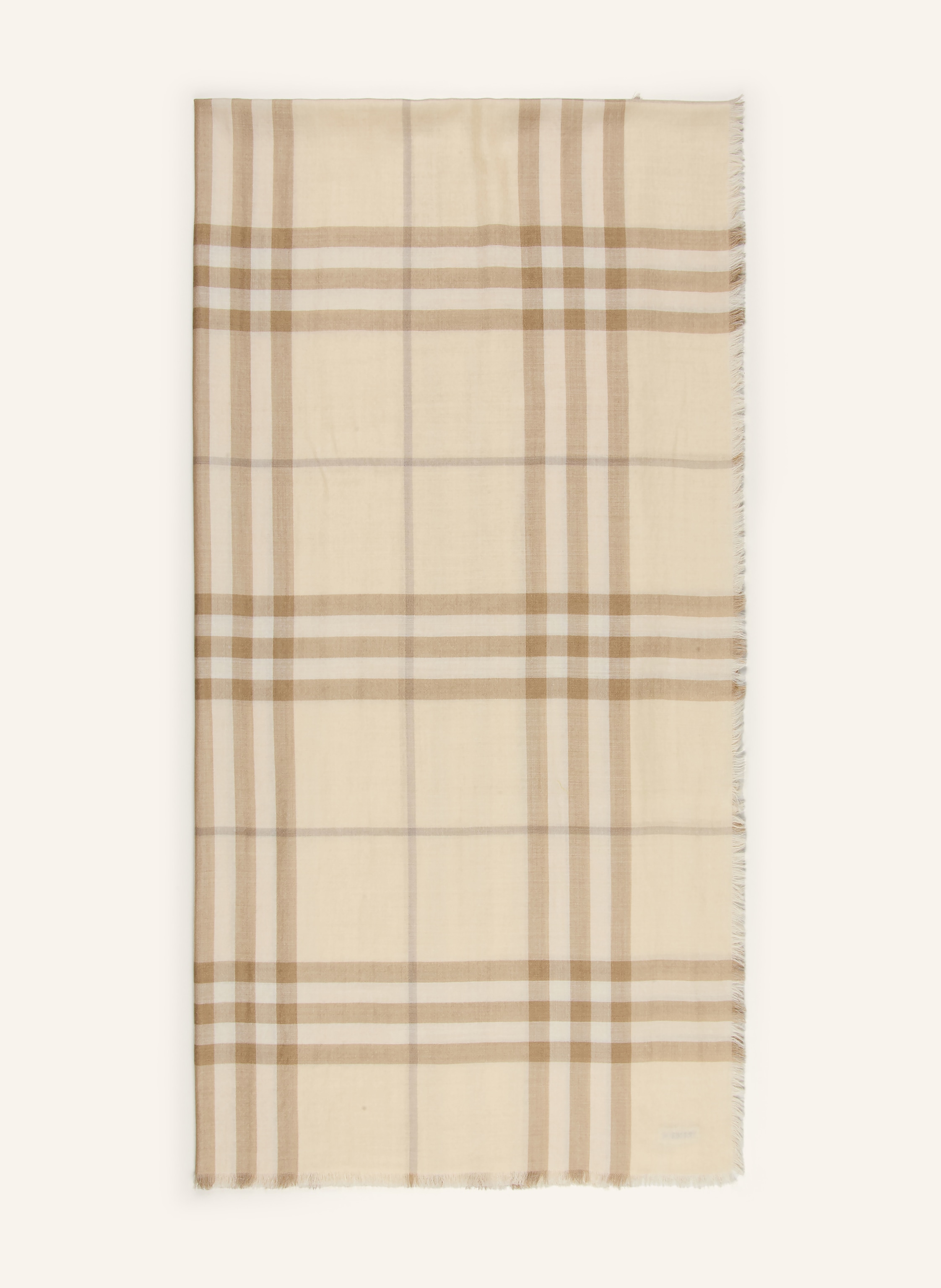 BURBERRY Schal mit Seide