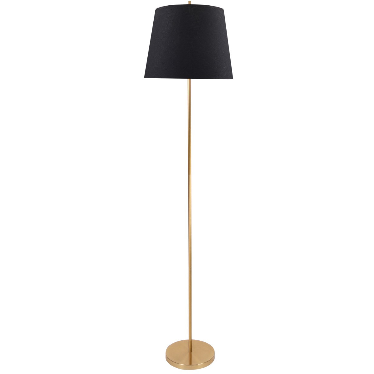Lampa podłogowa złoto-czarna Elena 1xE27x20W wym:169x40x40cm Polux