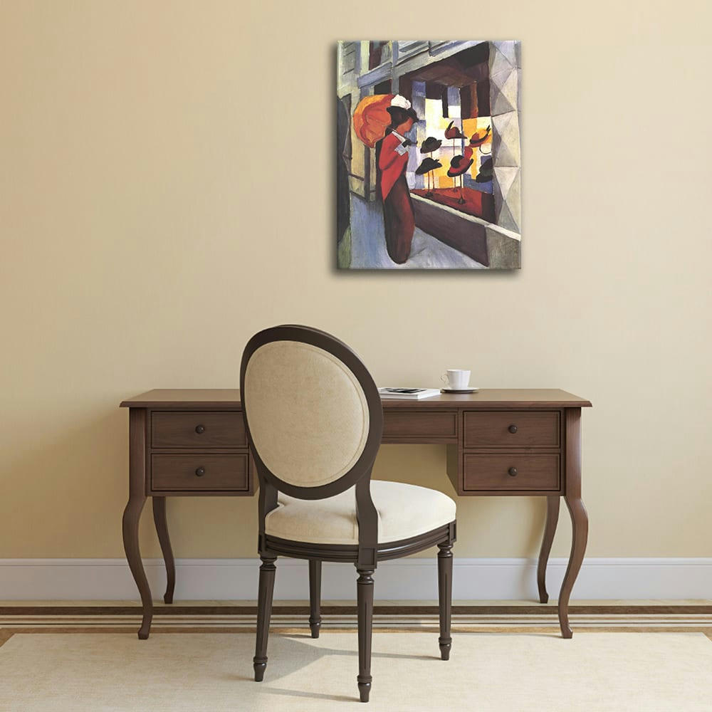 - Tableau La Boutique De Chapeaux August Macke 60x80cm