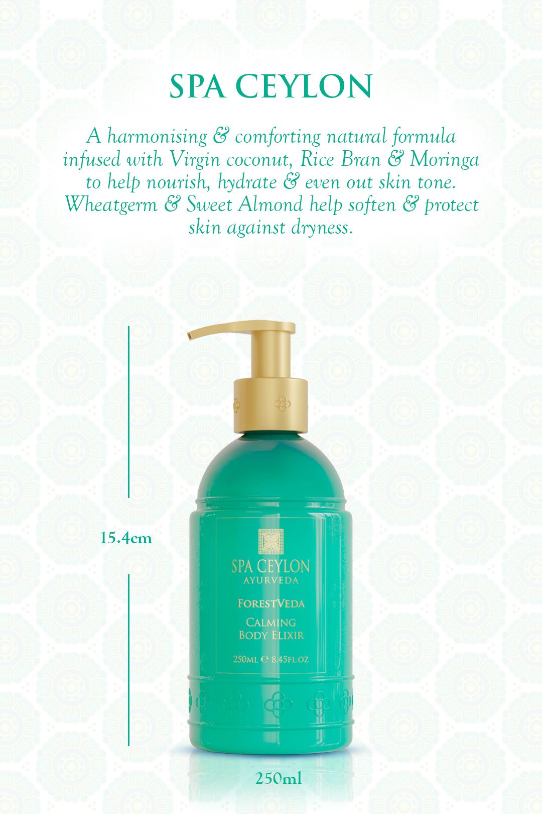 Spa Ceylon ForestVeda - Calming Body Elixir 250ml