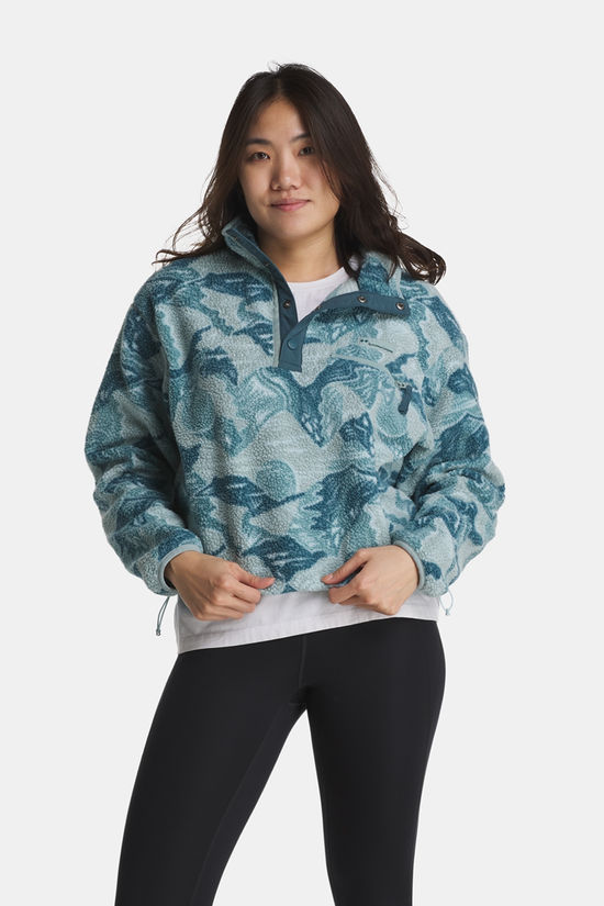 Columbia Helvetia II Printed Cropped Fleece Dames