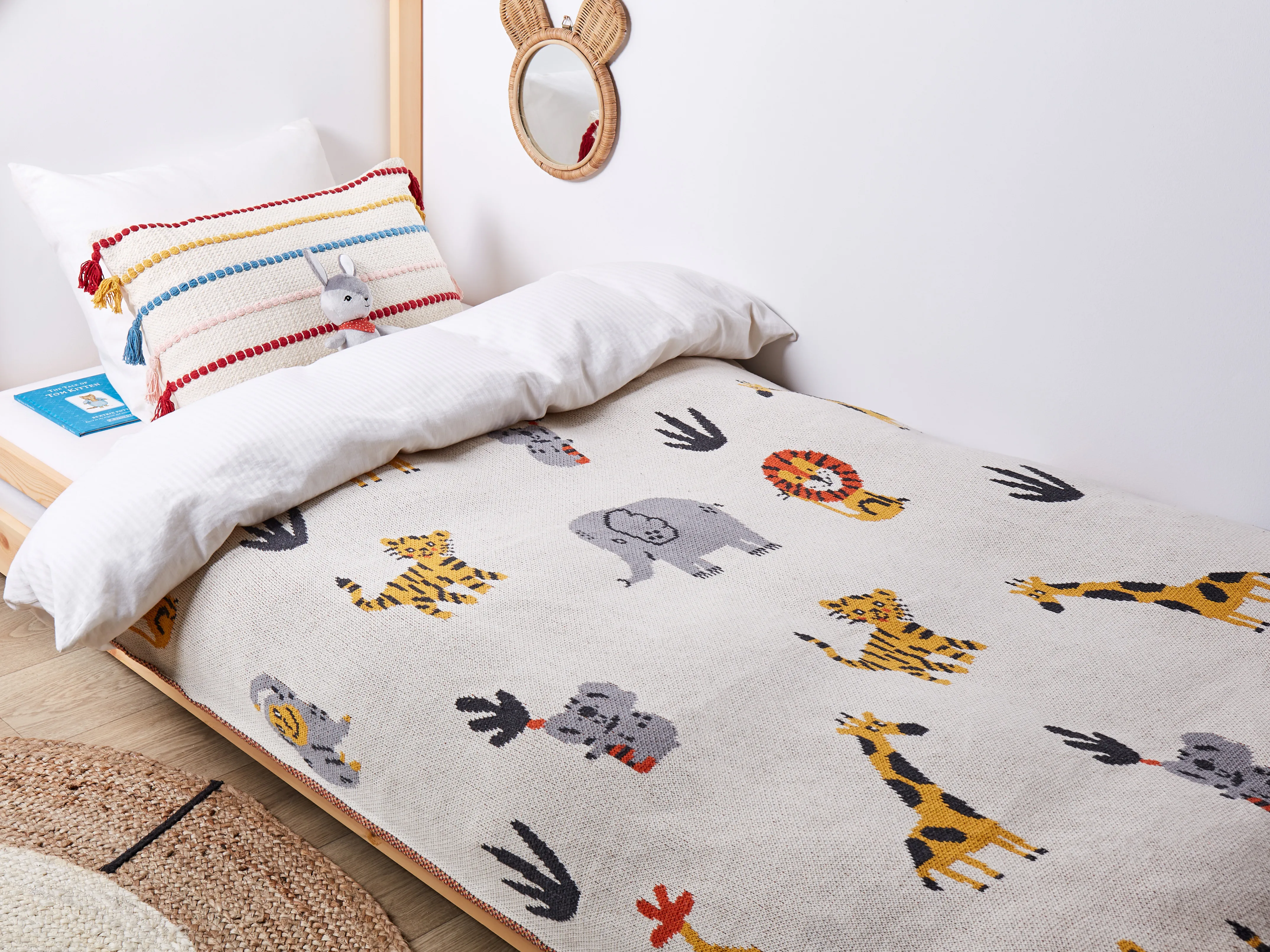 Blanket SAMEO Cotton 130 x 170 cm Multicolour