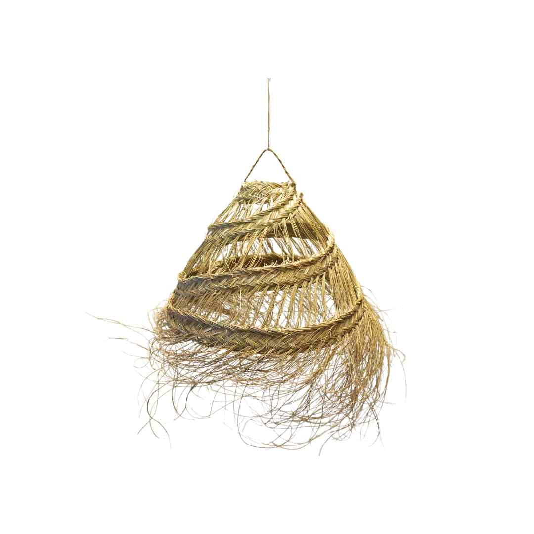 NOA MAY Hanglamp Suri - natural - zeegras - Ø 40 x h 30 cm