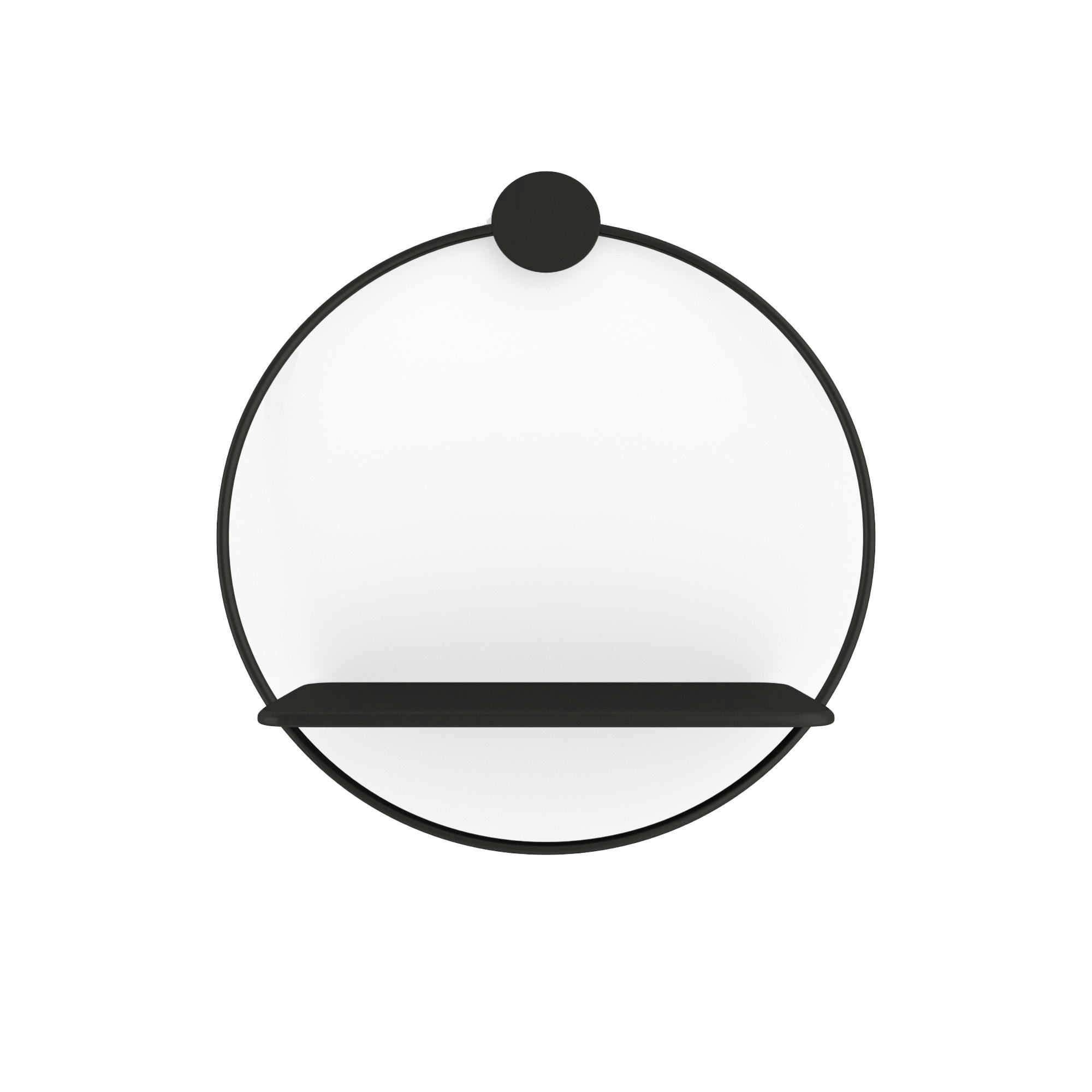 FARO - Étagère murale en métal noir