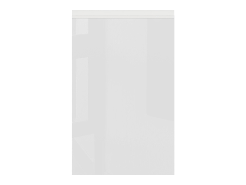 Front do zmywarki z zakrytym panelem Sole 45 cm biały połysk