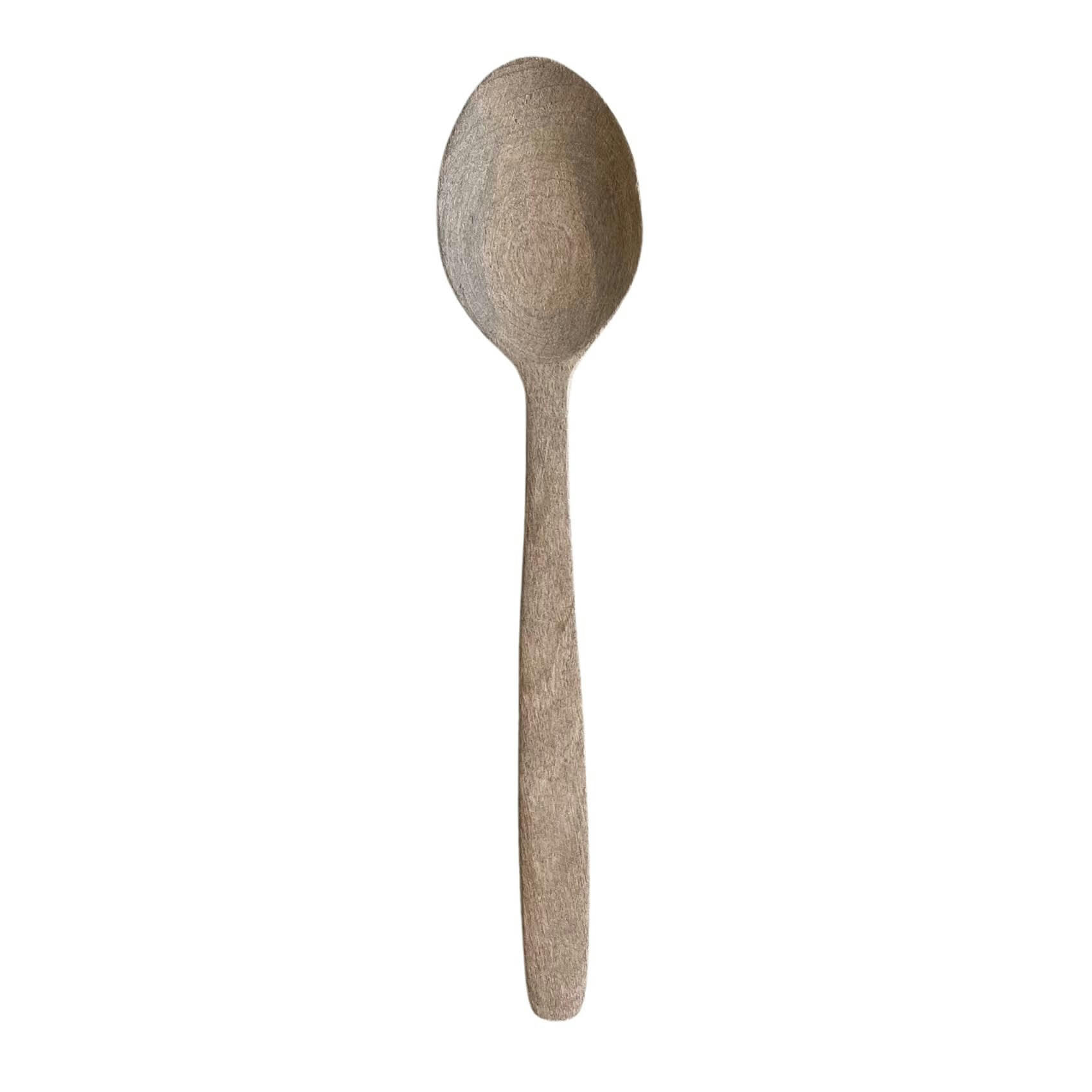 - Grande cuillère en bois de noyer naturel 19.5 cm