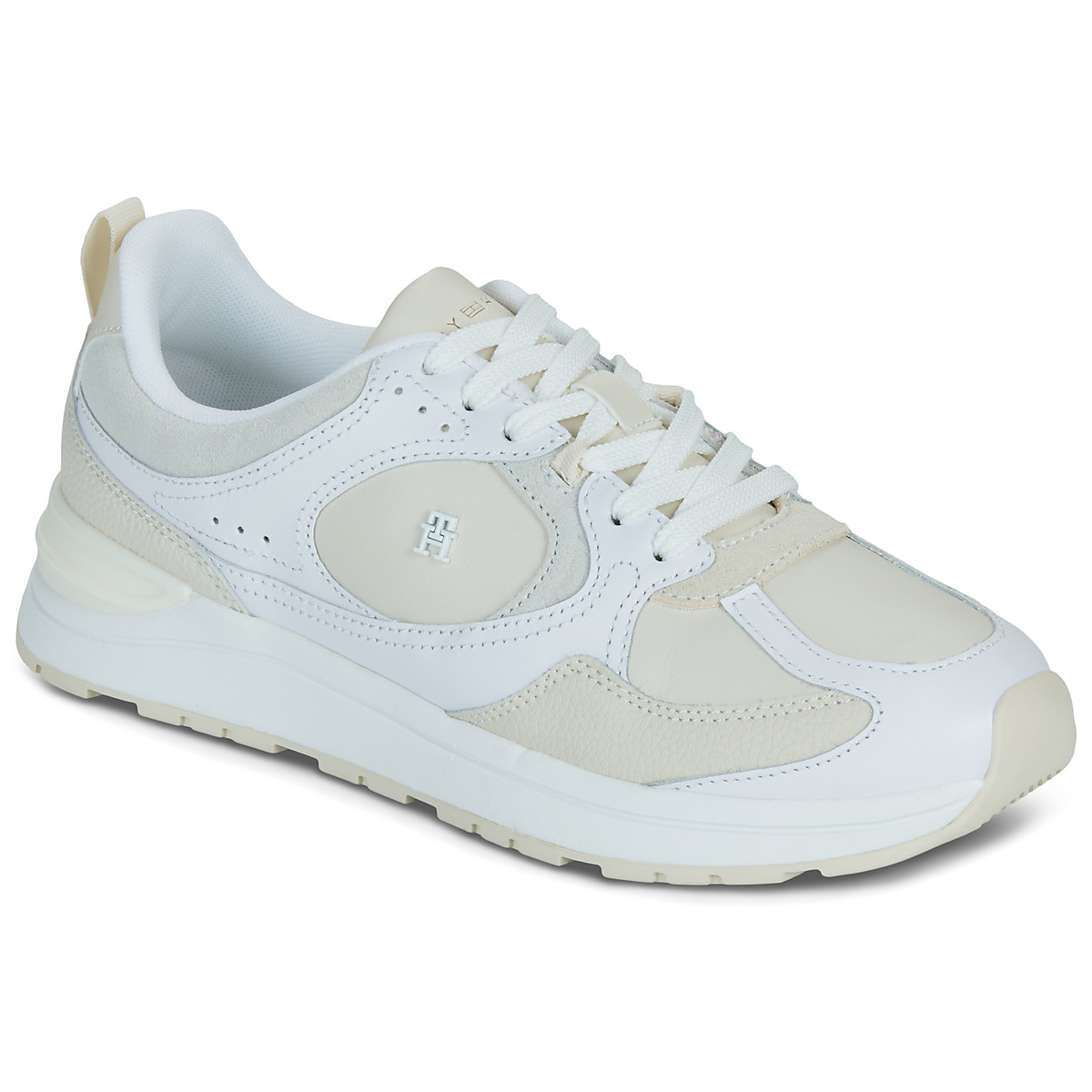 Tommy Hilfiger - CASUAL FASHION RUNNER MIX MAT - Beige