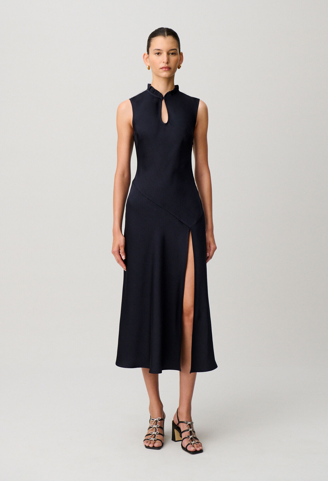 Robe midi fluide