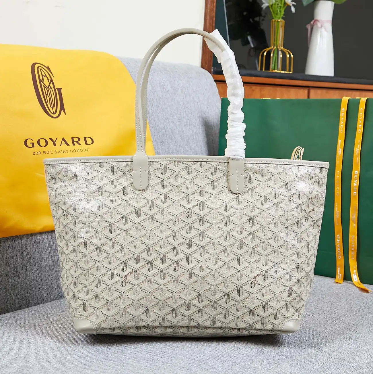 Goyard Artois Tote Zipper Handbag