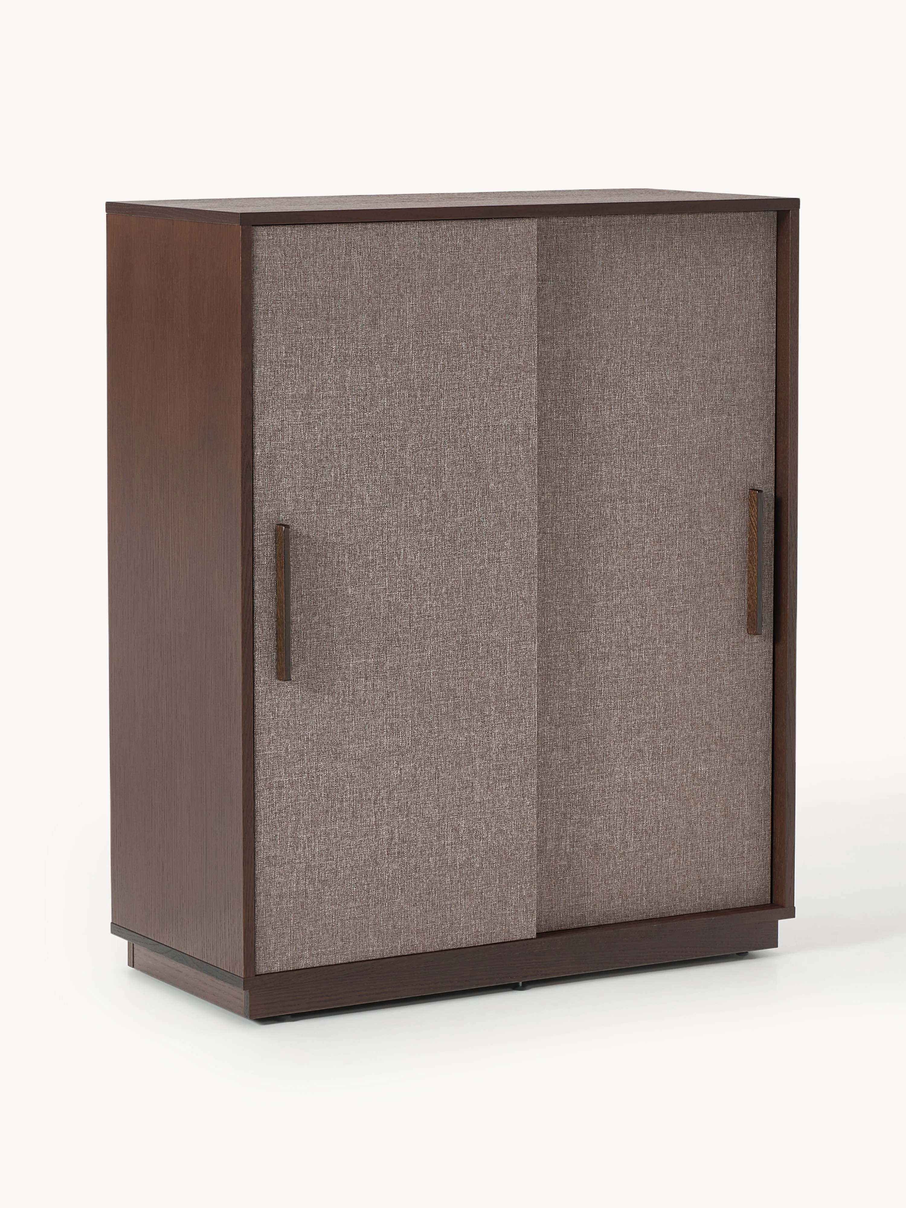 Holz-Highboard Wisp mit gepolsteter Front