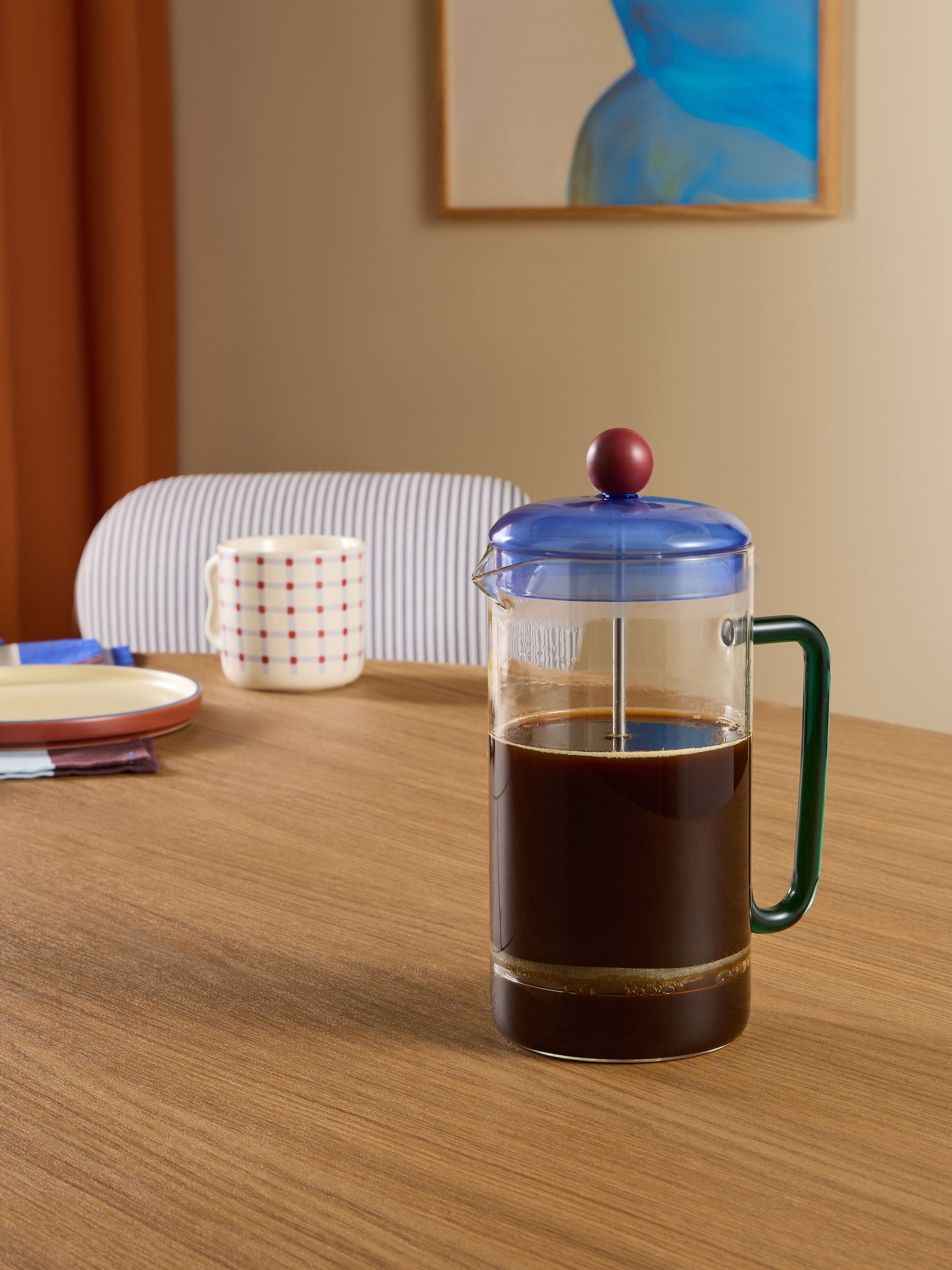 Bolla Glass Cafetiere in Clear