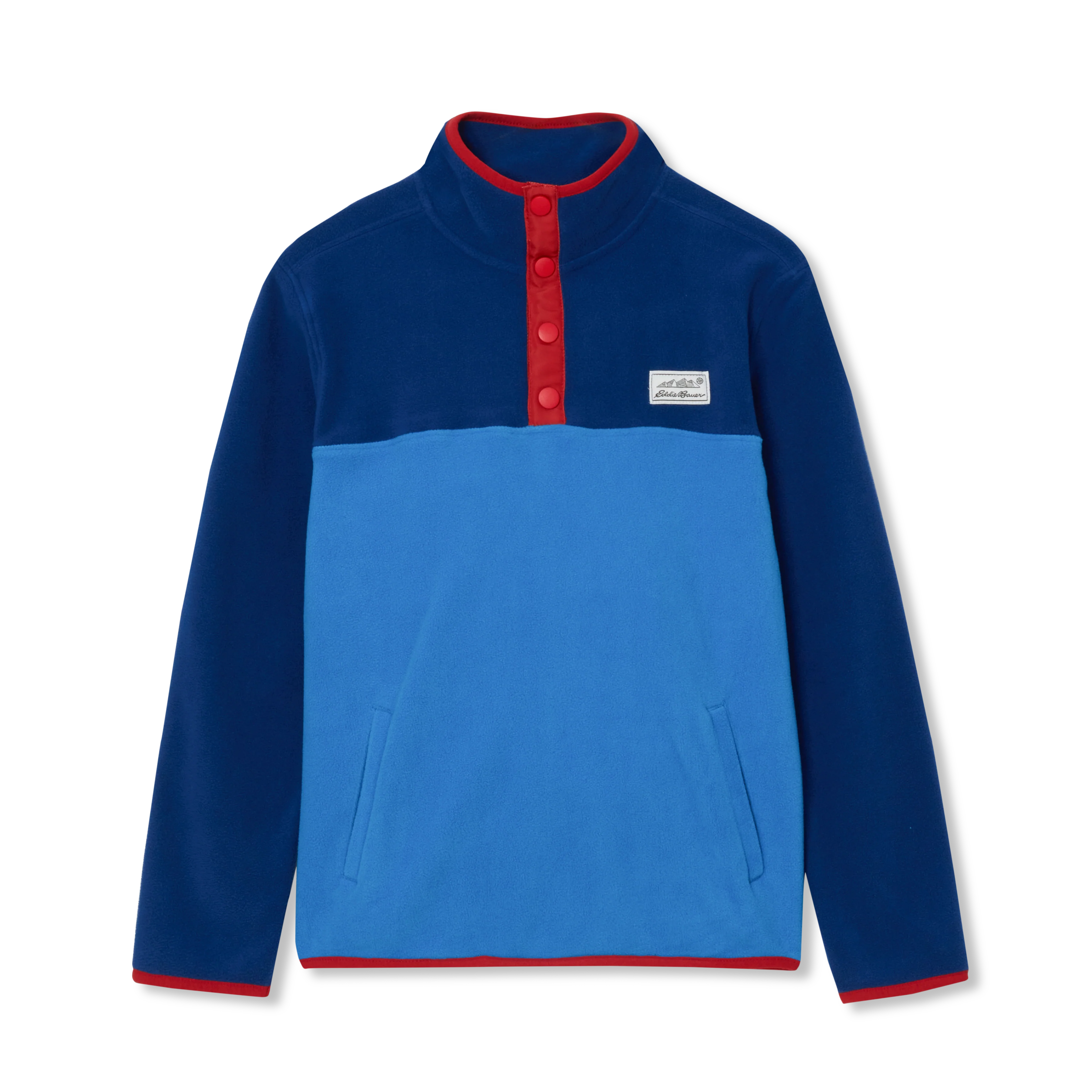 Boys' Quest Fleece Snap-Neck Pullover