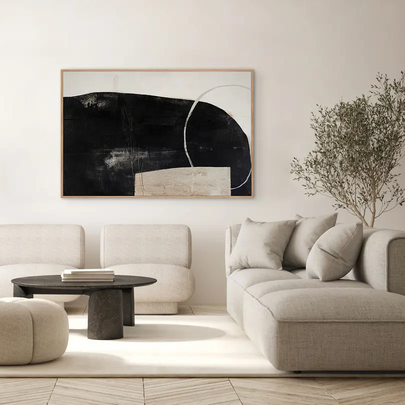Bild mit Rahmen Design Painting