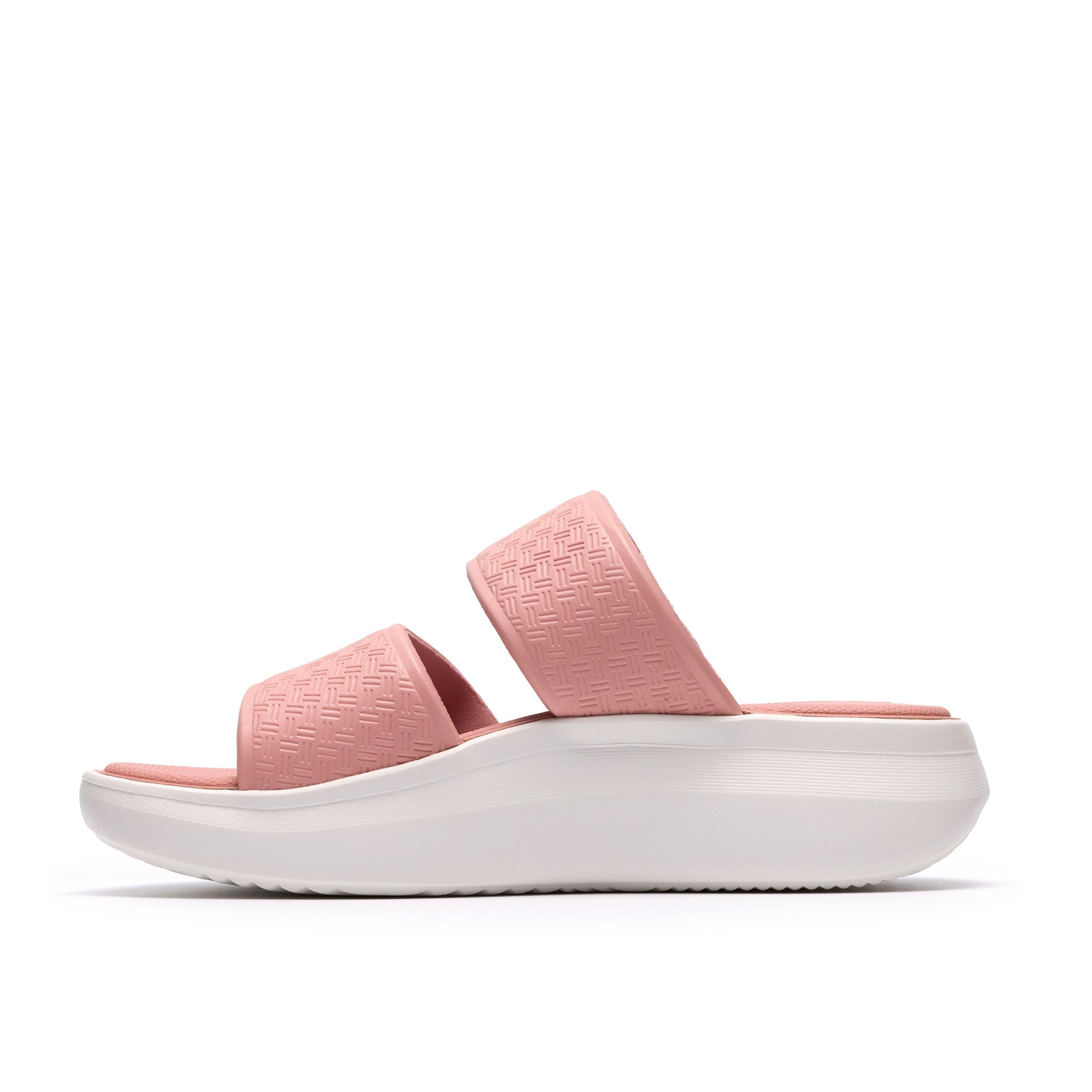 Clarks Solevana Star2 Dusty Pink Flat Sandals,Sliders