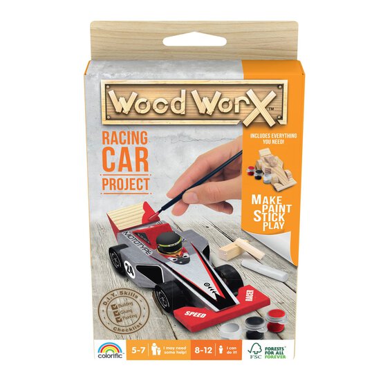 Wood WorX Racing Car Project Kit