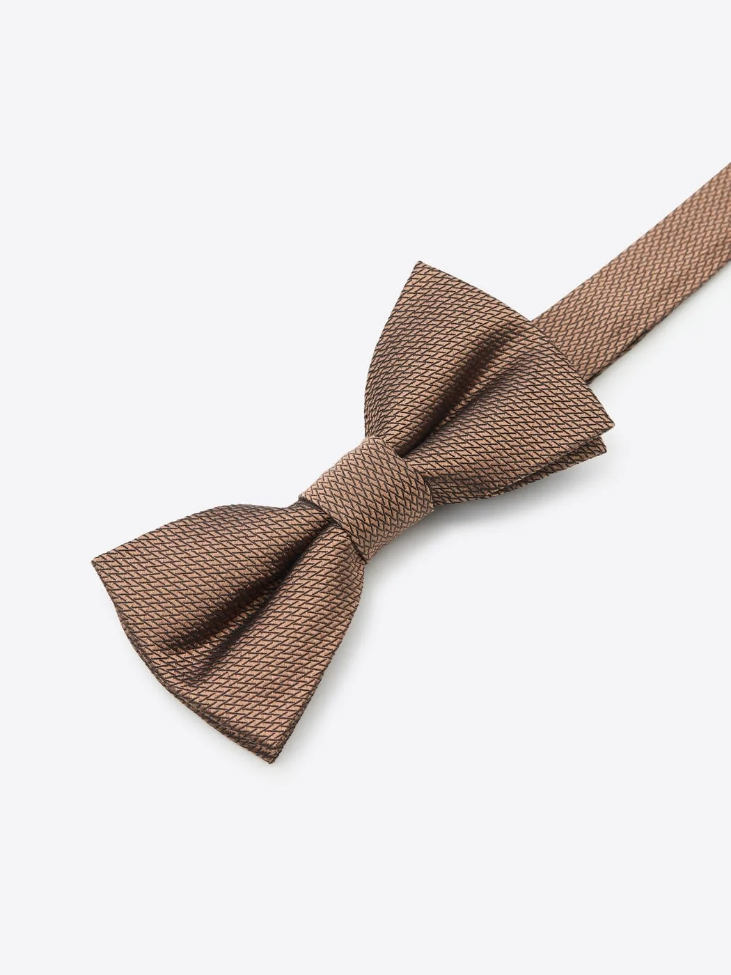 Nœud papillon en soie mélangée