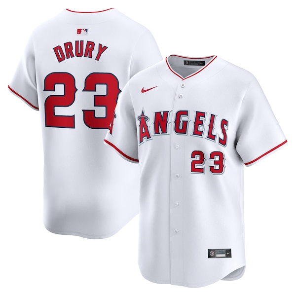 Brandon Drury Los Angeles Angels Nike Home Limited Player Jersey - White