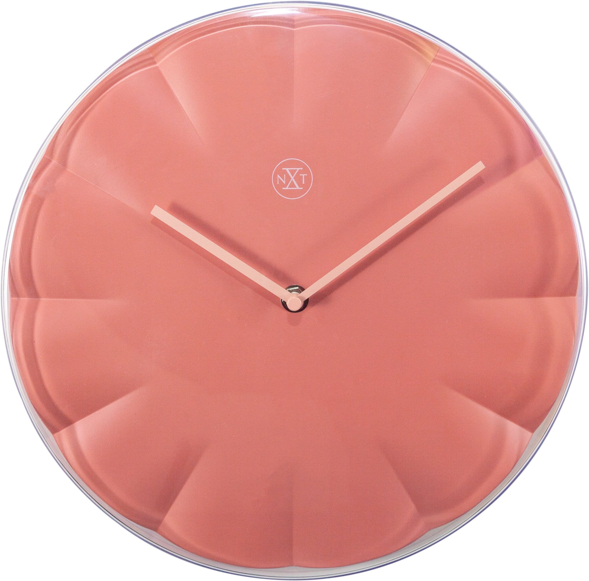 NeXtime - nXt - Wandklok - 20 cm - Plastic - Rood - 'Sweet'