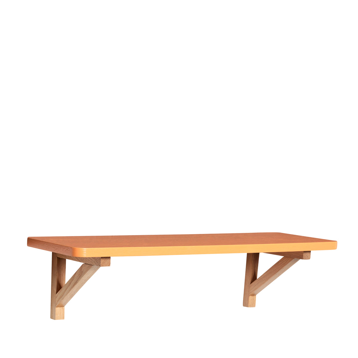 Hübsch plank Arki - mdf/eikenfineer/eikenhout - 60x20xh16cm