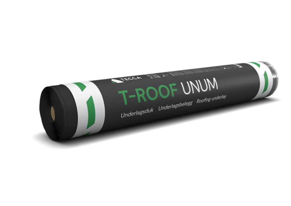 UNDERLAGSDUK TECCA T-ROOF UNUM 100 CM X 25 M
