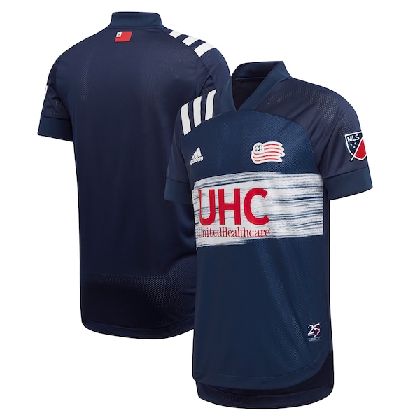New England Revolution adidas 2021 Primary Authentic Jersey - Navy