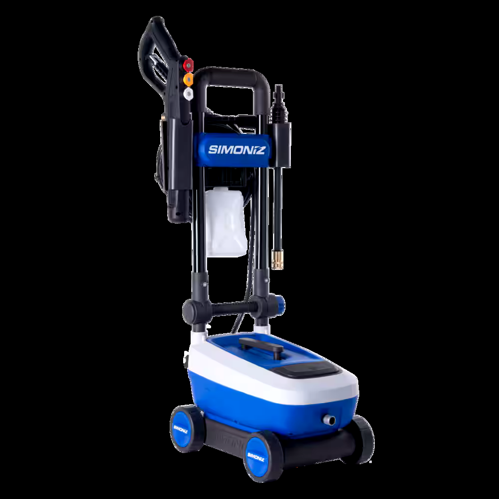 SIMONIZ 1800 PSI 1.75 GPM Electric Power Pressure Washer w/ Foldable Handle