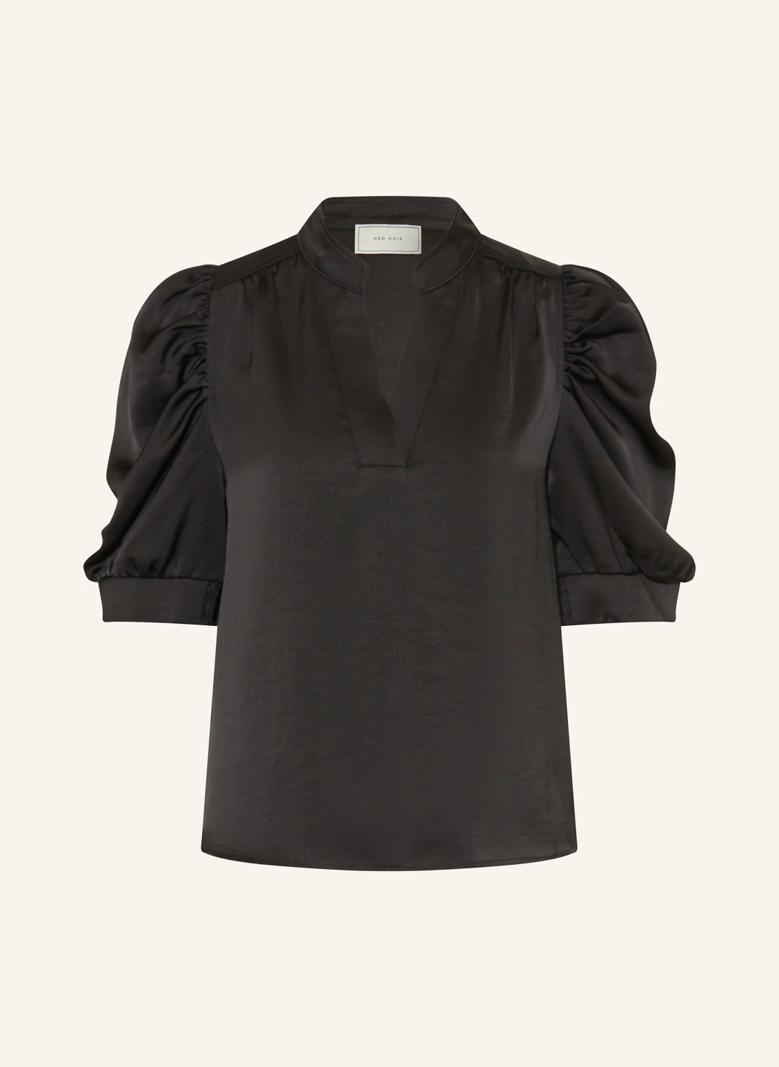 NEO NOIR Blusenshirt ROELLA aus Satin