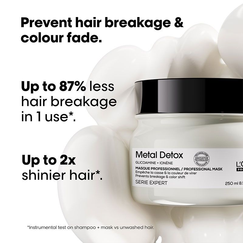 L'Oreal Professionnel Metal Detox Shampoo Hair Mask Duo