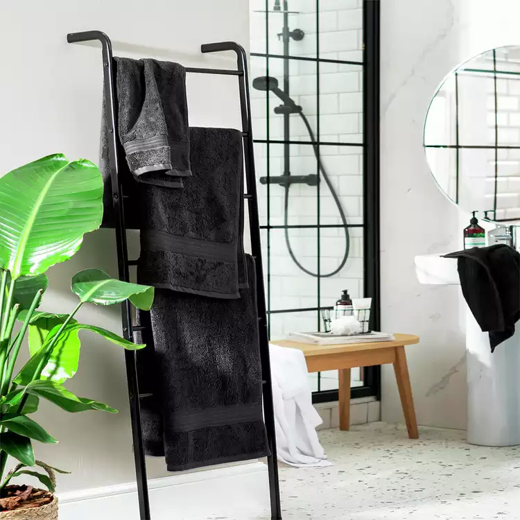 Habitat Egyptian Cotton 4 Piece Towel Bale - Slate Grey